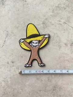 アイロンワッペン☆おさるのジョージ
