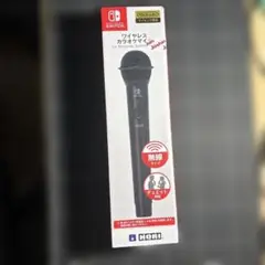 Nintendo Switch ワイヤレスカラオケマイク ブラック