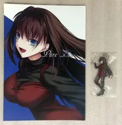 同人 魔法使いの夜 イラストブック 蒼崎青子 アクリルキーホルダー FGO風