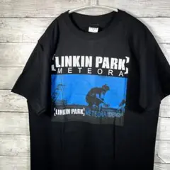 新品半袖Tシャツ リンキンパーク Meteora バンドロックT L黒