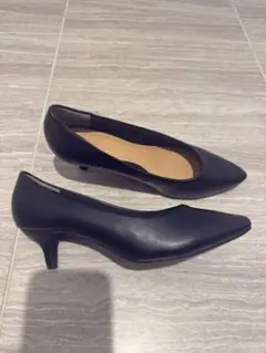 PLSTブラック パンプス 24.5cm