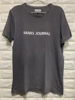 BANKS JOURNAL ダークグレー Tシャツ