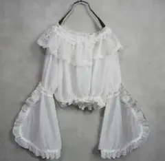 レース♡姫袖オフショル