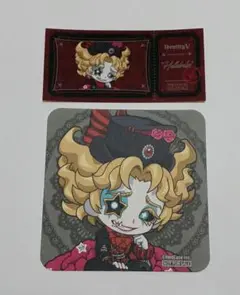 第五人格 スマイルベースカフェ 特典 コースター ステッカー フラバルー
