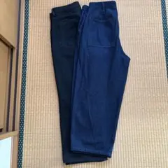 ユニクロ ワイドデニム 2本 セット