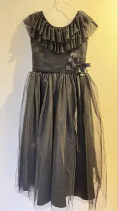 【140cm】フリル付きドレス