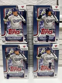 【4箱セット計432枚入】2025 Topps シリーズ2 バリューボックス