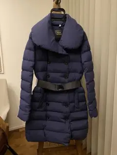 美品 タトラス ダウンコート TATRAS ネイビー ベルト