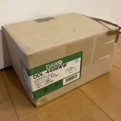 新品未使用 DAIKO LEDダウンライト DDL 4498W W