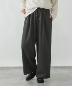GLOBAL WORK　リラックススマートギャザーパンツ