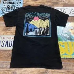 バッグプリント　コロラド　Tシャツ　アート柄　M