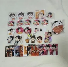ハイキュー！！　西谷夕　缶バッジ　アクキー　ぬいぐるみ　グッズ　ラバスト　カード