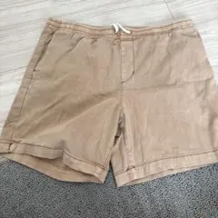 PACUN ベージュ ショートパンツ