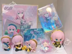 巡音ルカ　フィギュア　色紙　カード　まとめ売り