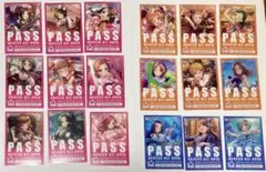 アイドルマスターシンデレラガールズ レジャフェス ゲストパスB 18枚セット