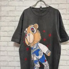 カニエウエスト Tシャツ 半袖 グレー L プリント