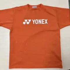 YONEX オレンジ Tシャツ Lサイズ バックプリント