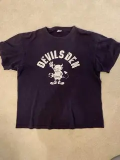 DEVILS DEN プリント Tシャツ XL フェード コットン100%