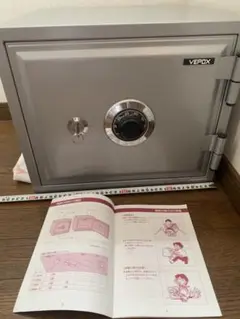 美品　耐火金庫　40kg 鍵・説明書付き♪ VEPOX 防犯　セキュリティ 2025年最新】金庫 VEPOXの人気アイテム - メルカリ