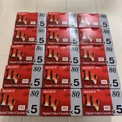 バラ売り可 SONY 80分 5本セット ミニdvカセット