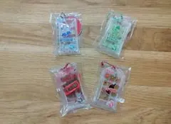 【タイトー限定】もちもち君ミニチュアキーホルダー　4個セット