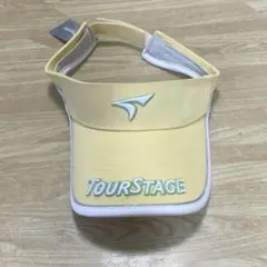 新品未使用☆ツアーステージ レディース サンバイザー イエロー