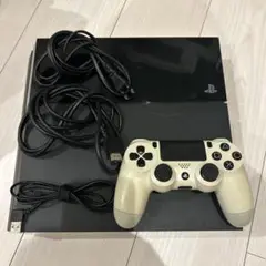 PS4本体 ホワイトコントローラー付き