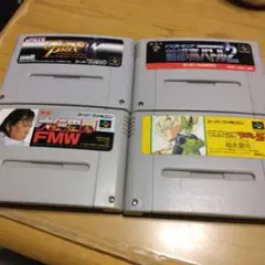 スーパーファミコン用ソフト　4本セット