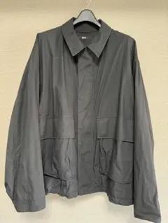 【完売品】UNIQLO C コットンショートブルゾン Black XXL