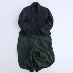 Chez VIDALENC レディースコットンジャケット ブラック 1