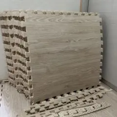 ジョイントマット　60cm ナチュラル　ホワイト　木目調