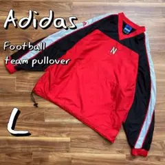 【激レア】adidasアディダス 90s TEAMタグ ハスカーズプルオーバーL