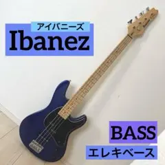 アイバニーズ エレキベース 青紫 Ibanez