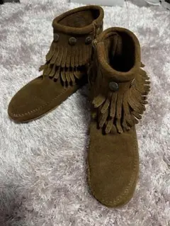 ミネトンカ MINNETONKA フリンジブーツ