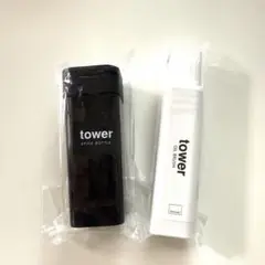 towerタワー　スパイスボトル とフタ付き油引き オイルブラシ【新品未使用品】