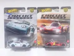 ホットウィール　サーキットレジェンズ　ポルシェ911 フェラーリ499P