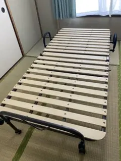【美品】引取限定 折り畳み スノコベット シングルサイズ すのこSサイズ