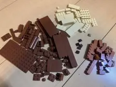 レゴ LEGOブロック ブラウン系 パーツセット ダークブラウン 茶 ベージュ
