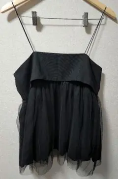 新品☆natural couture☆ナチュラルクチュール☆チュールキャミソール