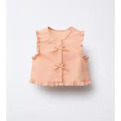 ZARA リボン付きトップス　98