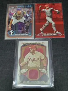 MLB Topps J. T. Realmuto リアルミュート 3枚セット