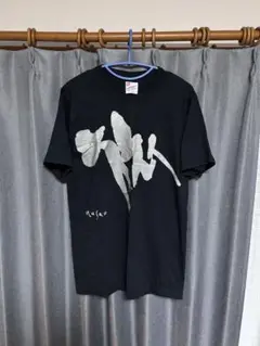 90s 池田 満寿夫 Tシャツ 黒 M