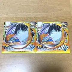 ハイキュー ファンパーク 缶バッジ 影山飛雄 2点