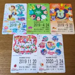 ディズニーリゾートライン使用済みチケット