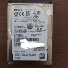 HGST HTS541010A9E680 1TB HDD