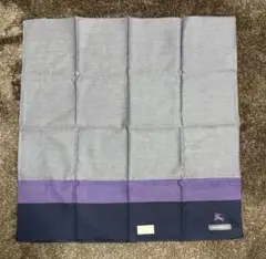 Burberry ハンカチ グレー 紫 ネイビー