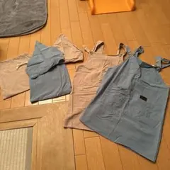 [ニシキ] キッズエプロン 子供用 ３点セット