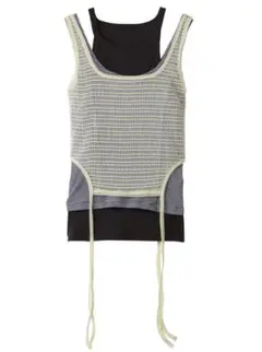 Maison Special Triple Layered Tank Top
