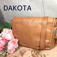 【極美品】ダコタ レザー ショルダーバック ブラウン