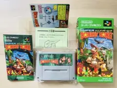 スーパーファミコン SFC スーパードンキーコング 箱説付き 任天堂 完品
